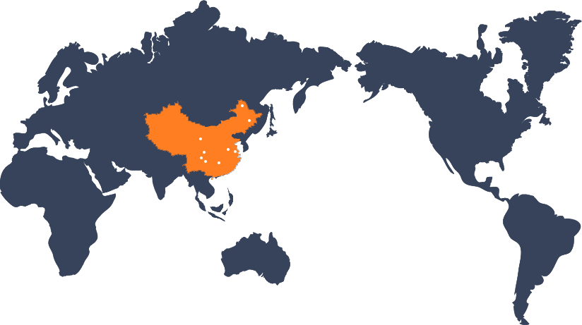 北京科思誠(chéng)科技有限公司-全國(guó)業(yè)務(wù)分布